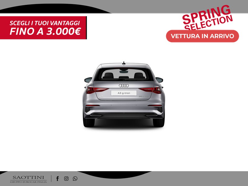 Audi A3 Sportback 30 1.5 g-tron Business Advanced S-tronic
