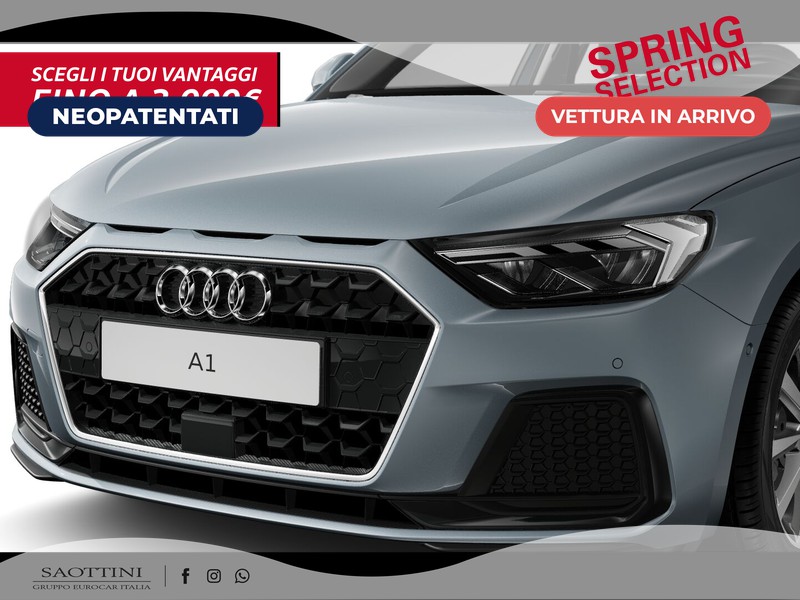 Audi A1 Sportback 30 1.0 TFSI Admired Advanced 110 CV