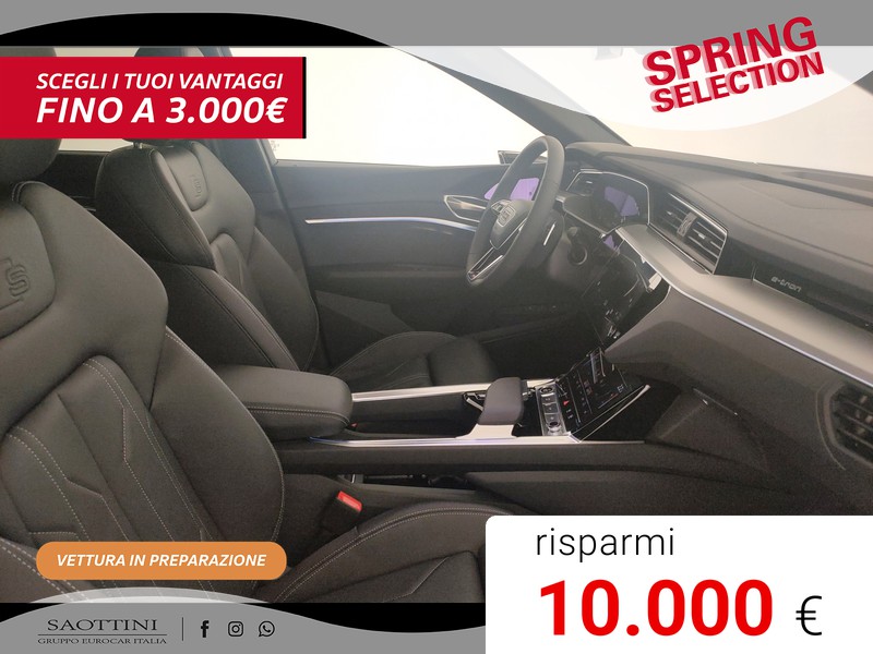 Audi Q8 e-tron 55 S line edition quattro - SOSPENSIONI - TETTO -