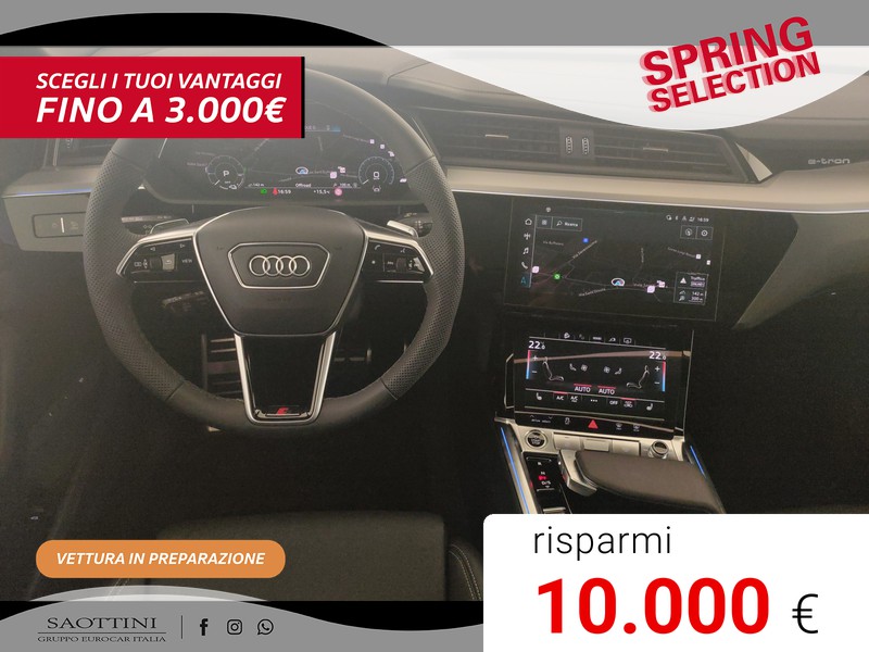 Audi Q8 e-tron 55 S line edition quattro - SOSPENSIONI - TETTO -