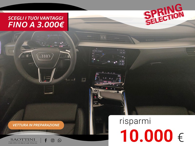 Audi Q8 e-tron 55 S line edition quattro - SOSPENSIONI - TETTO -