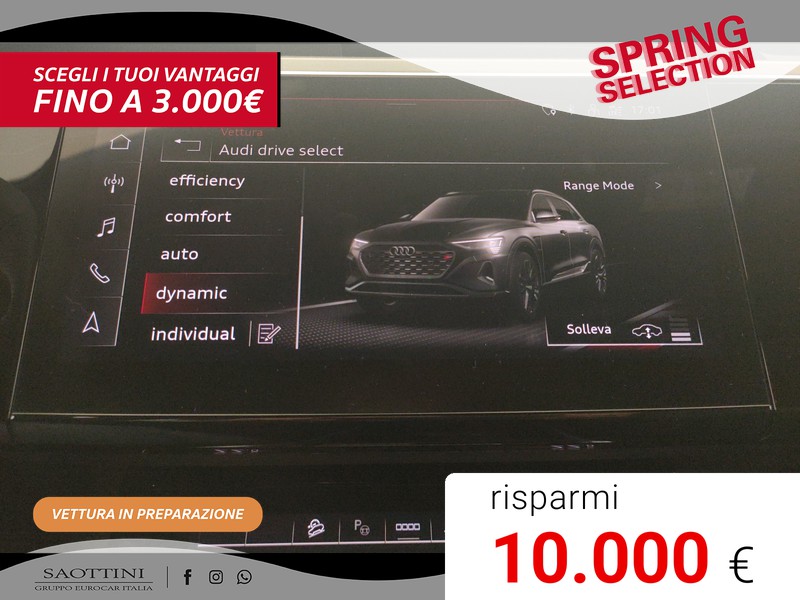 Audi Q8 e-tron 55 S line edition quattro - SOSPENSIONI - TETTO -