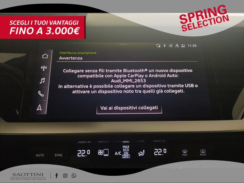 Audi A3 Sportback 35 2.0 TDI S line edition S tronic