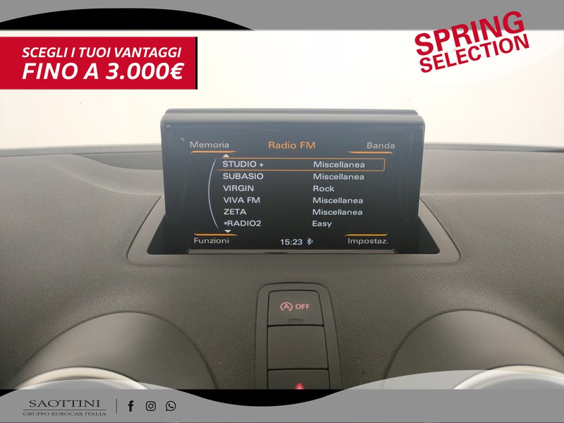 Audi A1 Sportback 1.0 TFSI Ultra Admired 95 CV S tronic