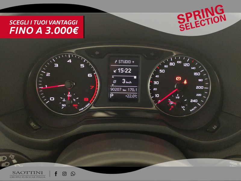 Audi A1 Sportback 1.0 TFSI Ultra Admired 95 CV S tronic