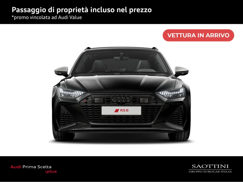Audi RS6 Avant 4.0 TFSI 600 CV quattro tiptronic
