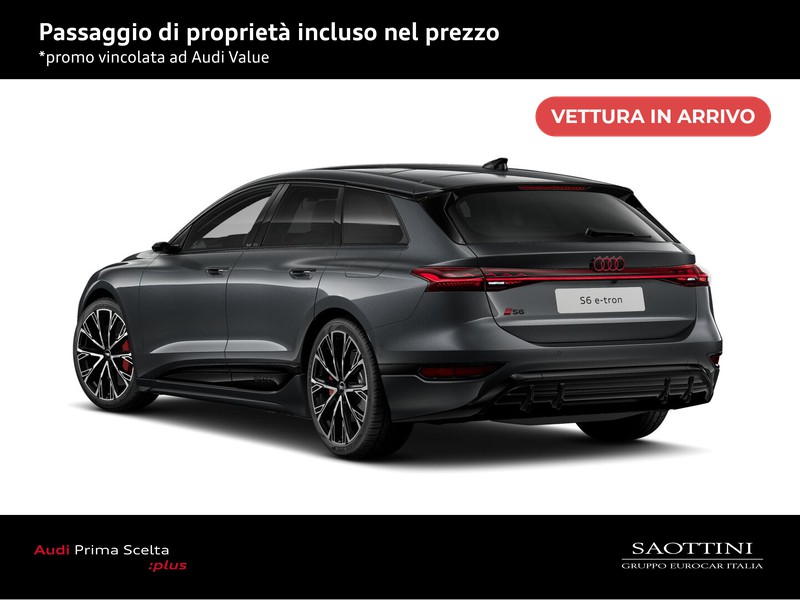 Audi S6 e-tron Avant e-tron Edition one Grigio Daytona