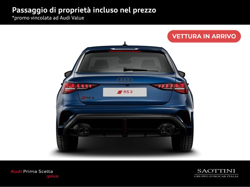 Audi RS3 Sportback TFSI quattro S tronic
