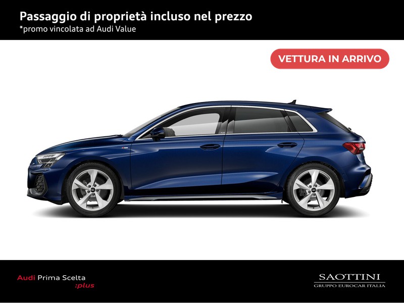 Audi A3 Sportback 35 2.0 TDI S line edition S tronic