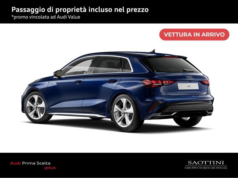 Audi A3 Sportback 35 2.0 TDI S line edition S tronic