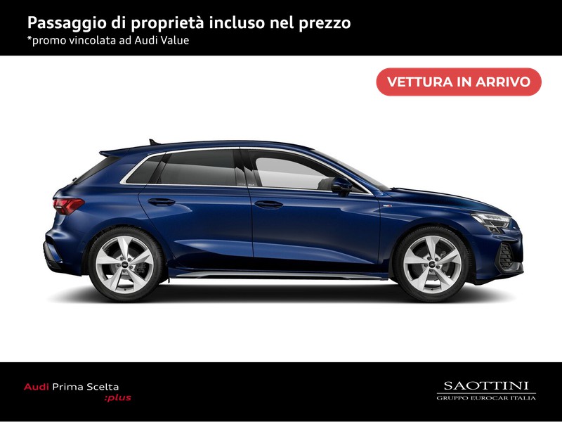 Audi A3 Sportback 35 2.0 TDI S line edition S tronic