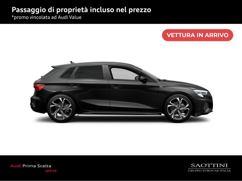 Audi A3 Sportback 30 1.5 g-tron S line edition S tronic