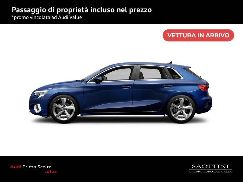 Audi A3 Sportback 30 1.5 g-tron Business Advanced S tronic