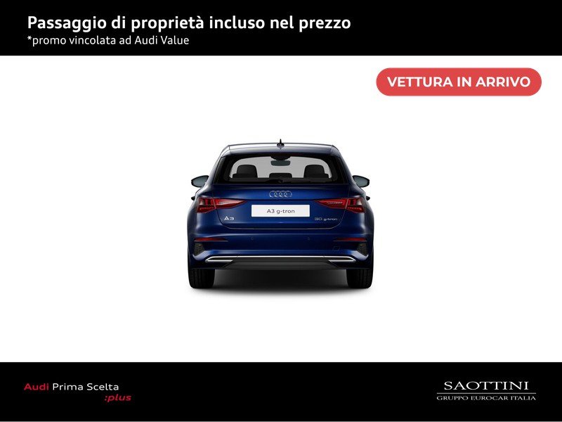 Audi A3 Sportback 30 1.5 g-tron Business Advanced S tronic