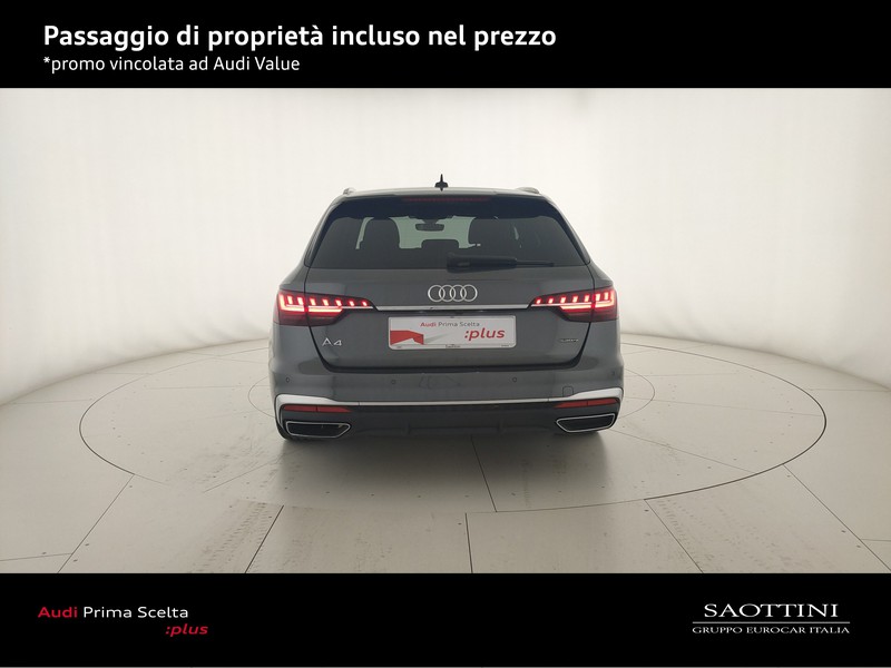 Audi A4 40 2.0 TDI S line edition quattro 204 CV S tronic