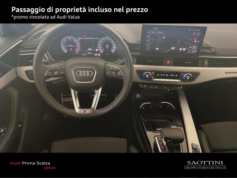 Audi A4 40 2.0 TDI S line edition quattro 204 CV S tronic