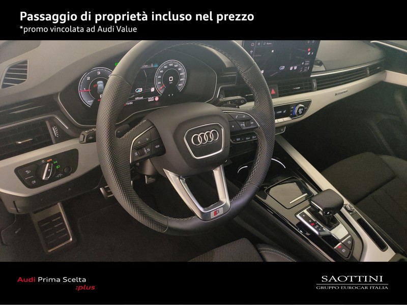 Audi A4 40 2.0 TDI S line edition quattro 204 CV S tronic