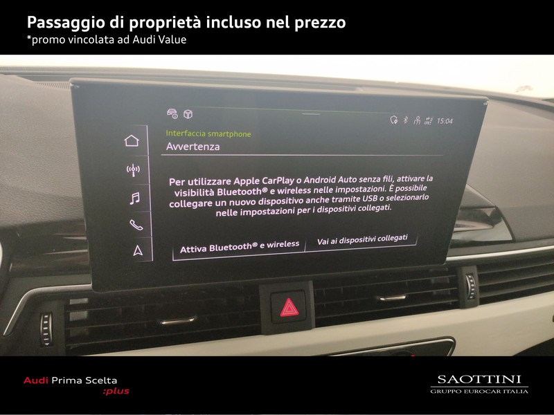 Audi A4 40 2.0 TDI S line edition quattro 204 CV S tronic