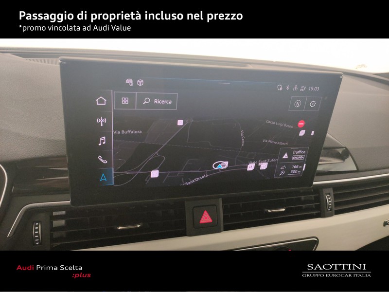 Audi A4 40 2.0 TDI S line edition quattro 204 CV S tronic