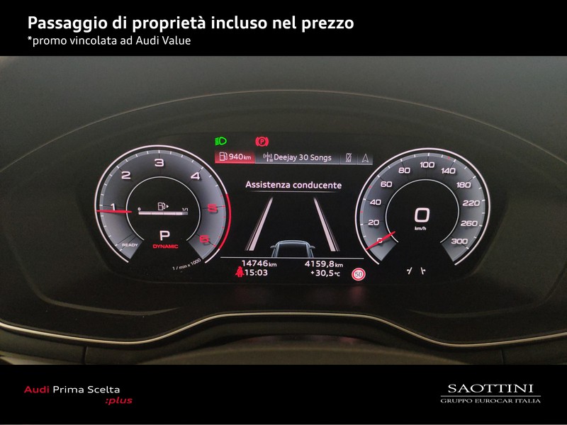 Audi A4 40 2.0 TDI S line edition quattro 204 CV S tronic
