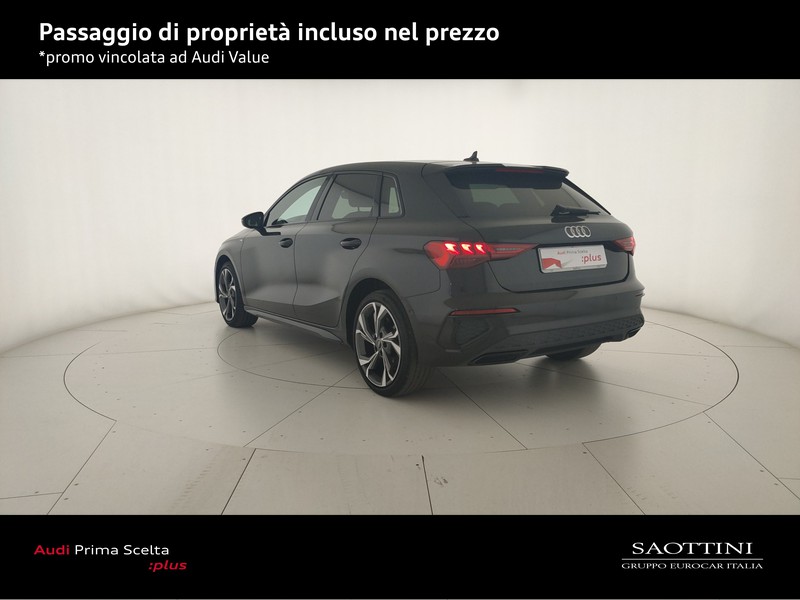 Audi A3 Sportback 30 1.5 g-tron S line edition S tronic