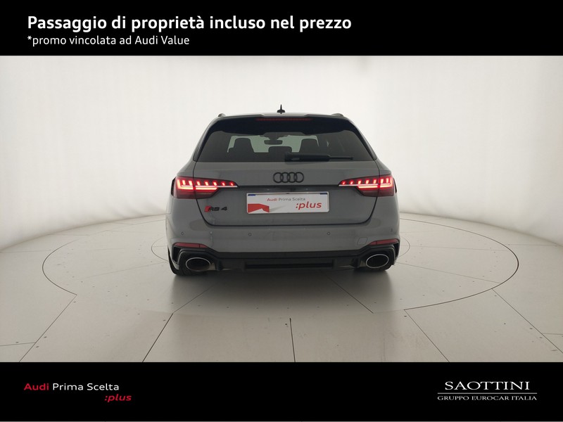 Audi RS4 Avant 2.9 TFSI quattro 450 CV Tiptronic - GANCIO -