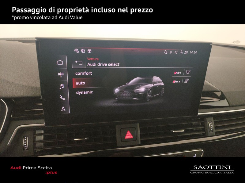 Audi RS4 Avant 2.9 TFSI quattro 450 CV Tiptronic - GANCIO -