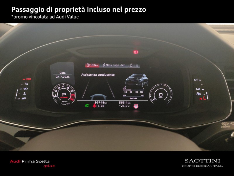 Audi RSQ8 4.0 quattro Tiptronic - SOSPENSIONI PNEUMATICHE -