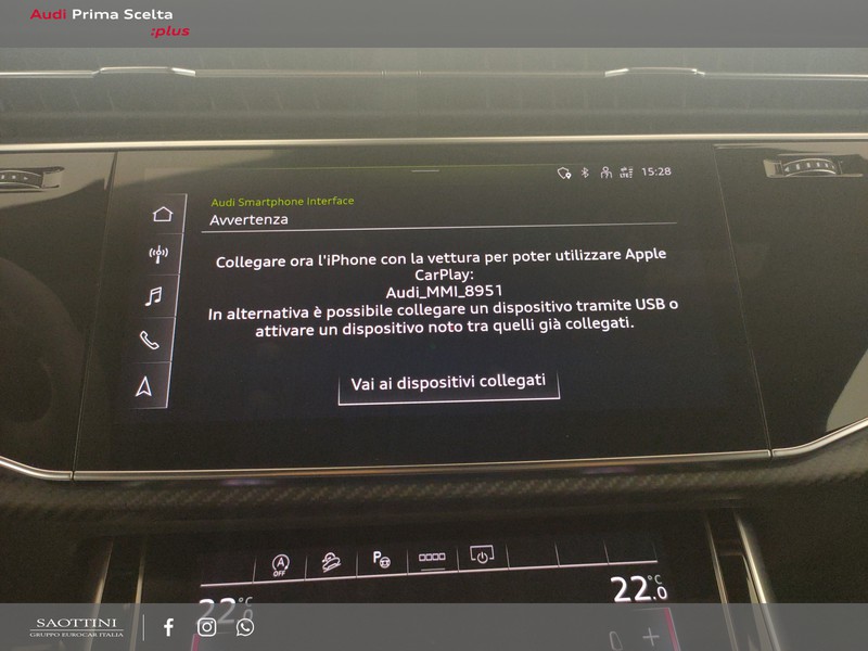 Audi RSQ8 4.0 quattro Tiptronic - SOSPENSIONI PNEUMATICHE -