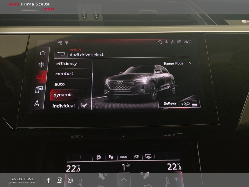 Audi Q8 e-tron 55 S line edition quattro - SOSPENSIONI - TETTO -