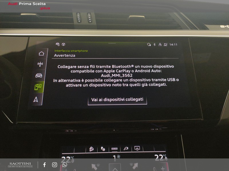 Audi Q8 e-tron 55 S line edition quattro - SOSPENSIONI - TETTO -