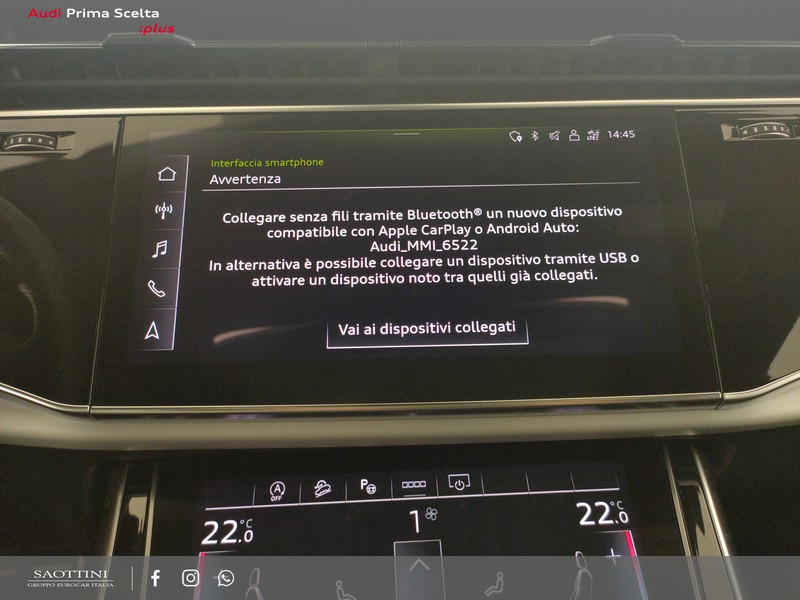 Audi Q8 45 3.0 TDI Sport quattro Tiptronic - SOSPENSIONI -