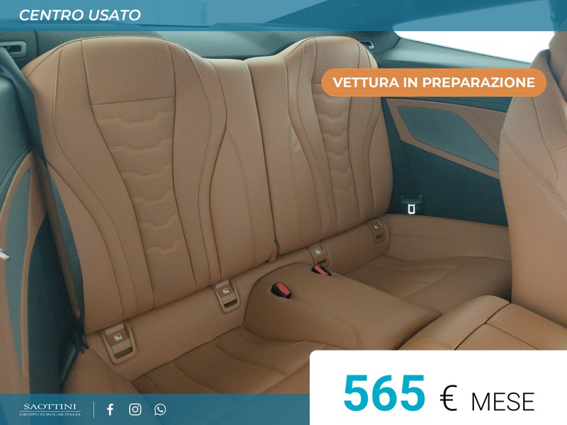 BMW Serie 8 M 850i Coupe Xdrive Individual composition auto