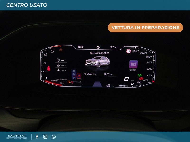 Cupra Formentor 2.0 TDI 4drive 150 CV DSG