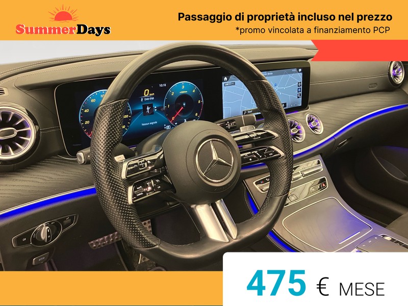 Mercedes-Benz Classe E Coupe 220d Premium Plus 4matic Auto - TETTO -