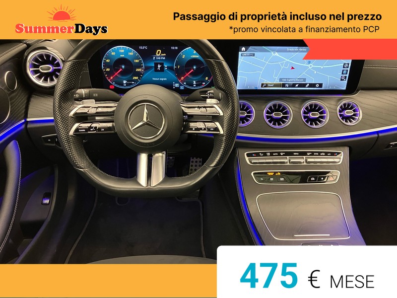 Mercedes-Benz Classe E Coupe 220d Premium Plus 4matic Auto - TETTO -