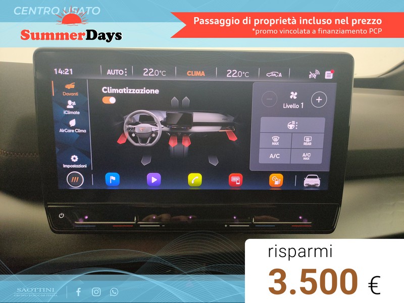 Cupra Born 58 kwh e-boost