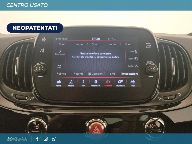 Fiat 500 1.0 Hybrid Dolcevita 70 CV