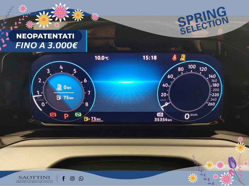 Volkswagen Golf 1.5 TGI Life 130 CV DSG