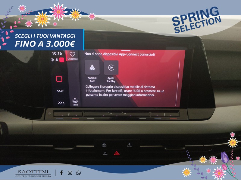 Volkswagen Golf 1.0 eTSI evo Life 110 CV DSG