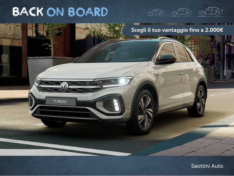 Volkswagen T-Roc R-Line Plus 2.0 TDI 150 CV DSG