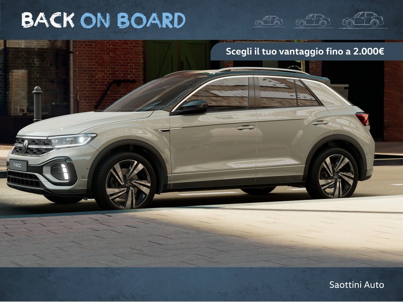Volkswagen T-Roc R-Line Plus 2.0 TDI 150 CV DSG
