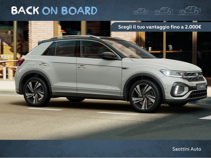 Volkswagen T-Roc R-Line Plus 2.0 TDI 150 CV DSG