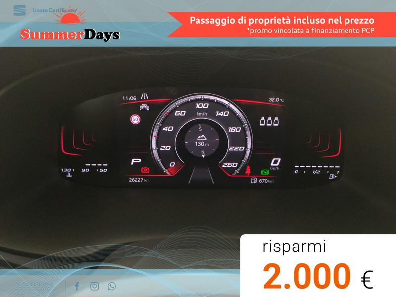 Seat Ateca 1.5 ecotsi FR 150 CV DSG