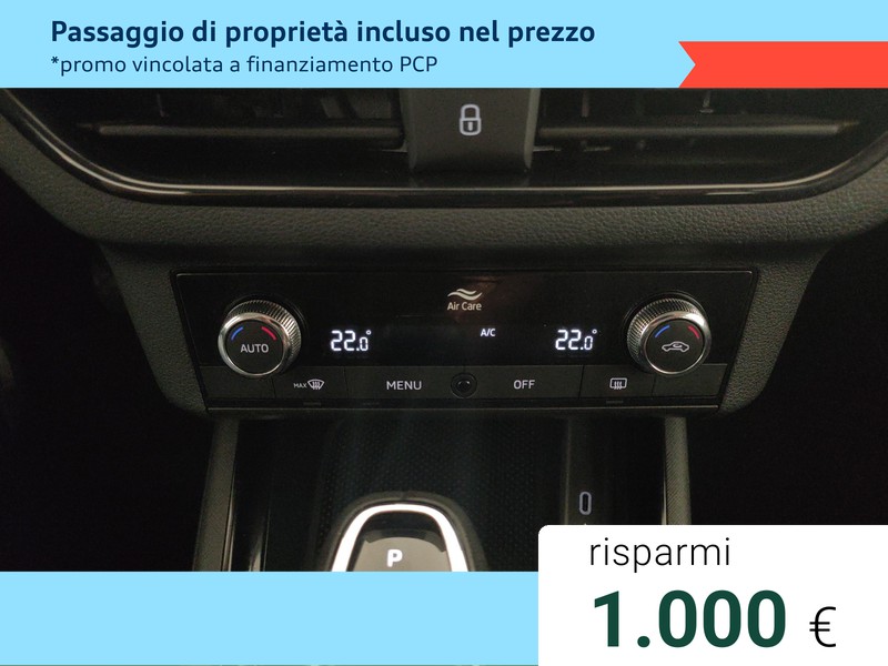 Skoda Kamiq 1.0 TSI Ambition 110 CV DSG