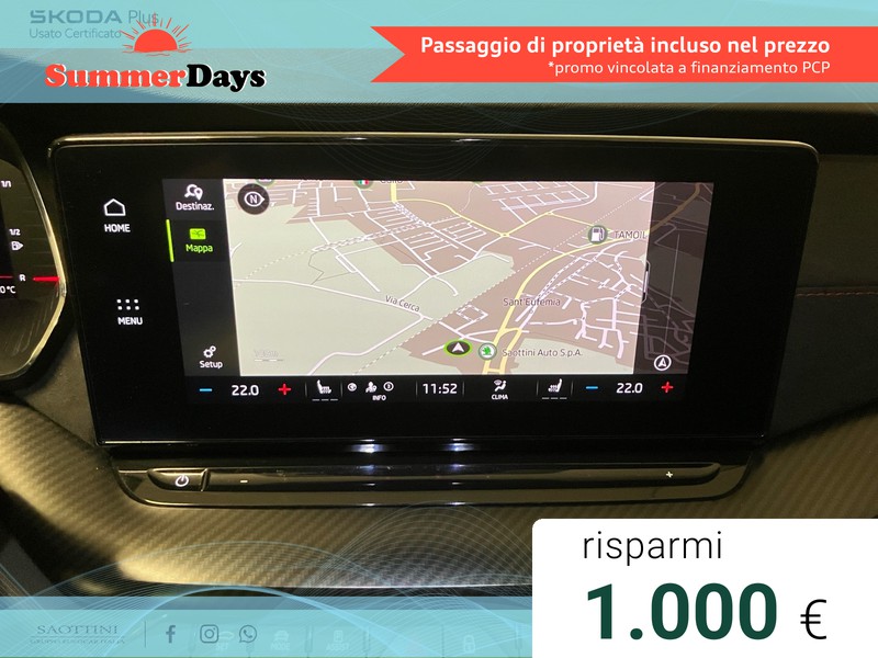 Skoda Octavia Wagon 2.0 TDI evo RS 200 CV DSG