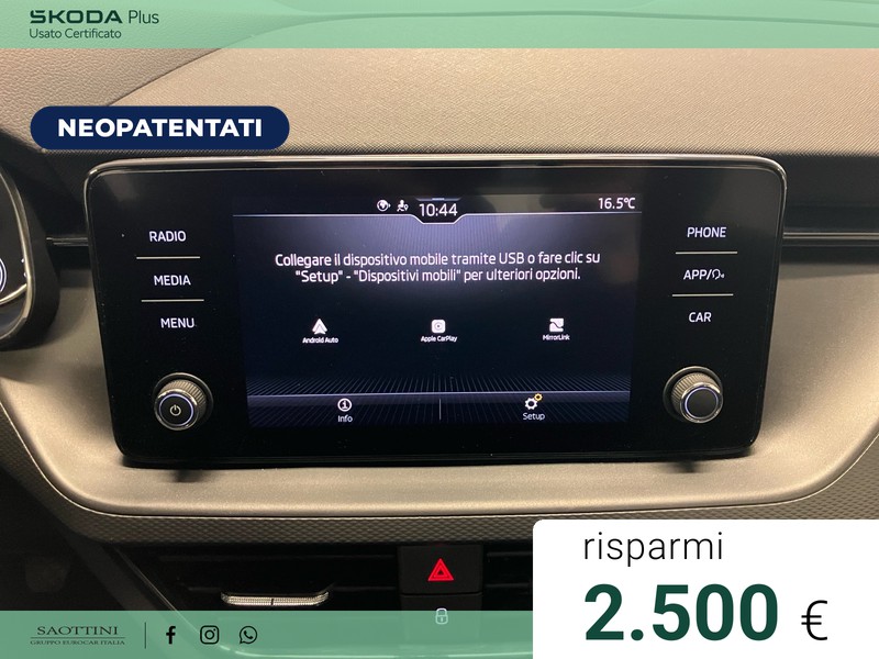Skoda Kamiq 1.0 g-tech Ambition 90 CV