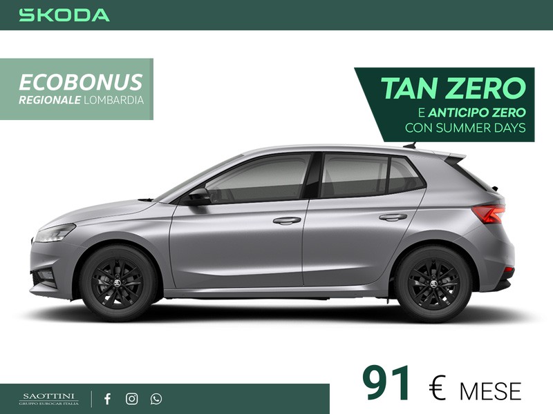 Skoda Fabia Young Edition 1.0 TSI 95 CV
