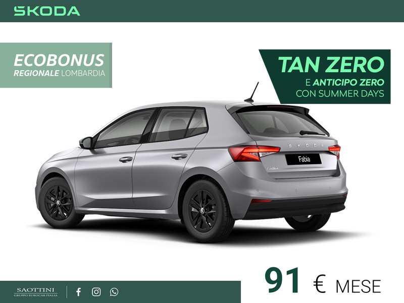 Skoda Fabia Young Edition 1.0 TSI 95 CV