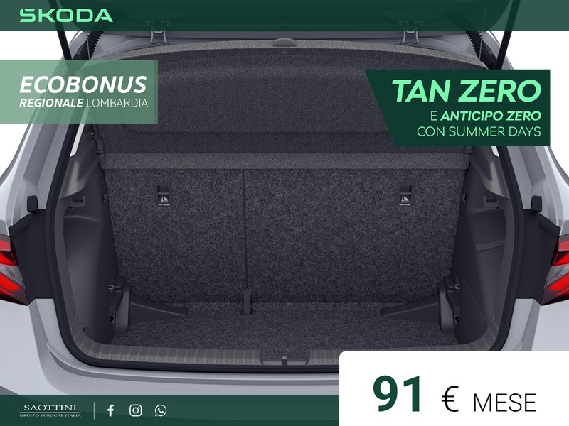 Skoda Fabia Young Edition 1.0 TSI 95 CV